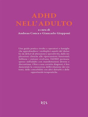 cover image of ADHD nell'adulto